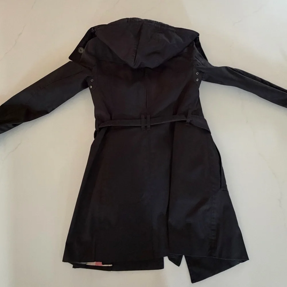 Burberry Dark Trench Coat for Women - Picture 5 of 8